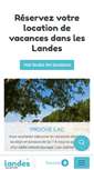 Mobile Screenshot of landes-vacances.fr